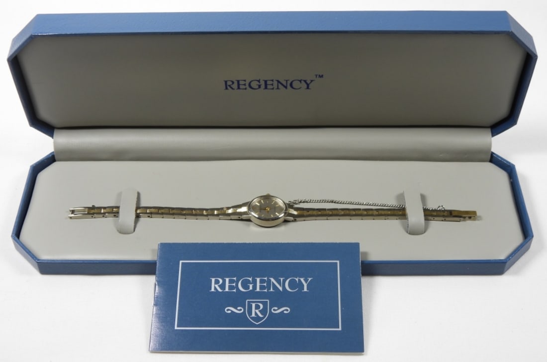 REGENCY LADIES DRESS WATCH in BOX (1 of 3)