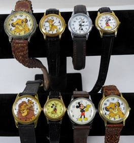 VTG LION KING AND MICKEY DISNEY WATCHES