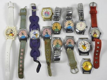 CINDERELLA & SNOW WHITE WATCH PARTS LOT