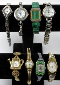 (8) UNIQUE LADIES FASHION WATCHES