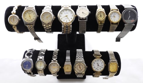 (15) MIXED LOT OF WATCHES