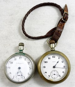 (2) ELGIN POCKET WATCHES
