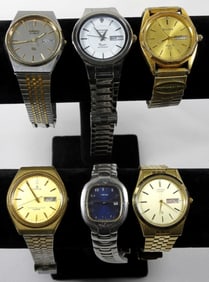 DATE/DAY MENS UNTESTED WATCHES (6)