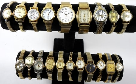 LADIES STRETCH VTG WATCH LOT (20)