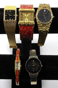 (5) LADIES STATEMENT WATCH LOT