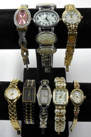 (8) LADIES BEAUTIFUL FASHION WATCHES