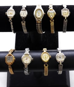 9 VTG WITTNAUER/BULOVA/WALTHAM & MORE!