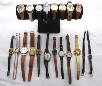LADIES COLORFUL SKINNY BAND WATCHES (20)