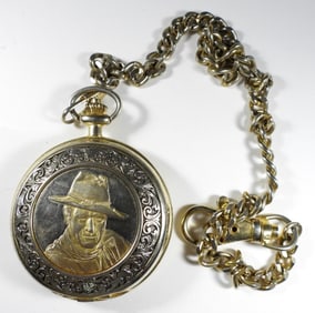 JOHN WAYNE POCKET WATCH