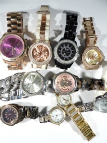 (10) BULKY FASHION WATCHES