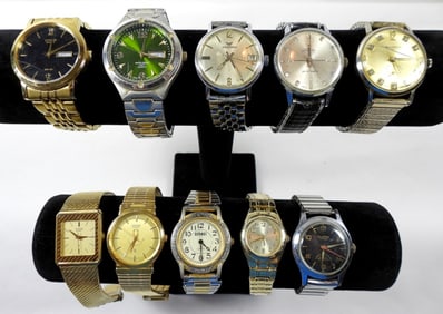 (10) BULKY WATCHES