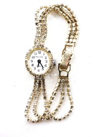 PRETTY NELSON LADIES RHINESTONE WATCH