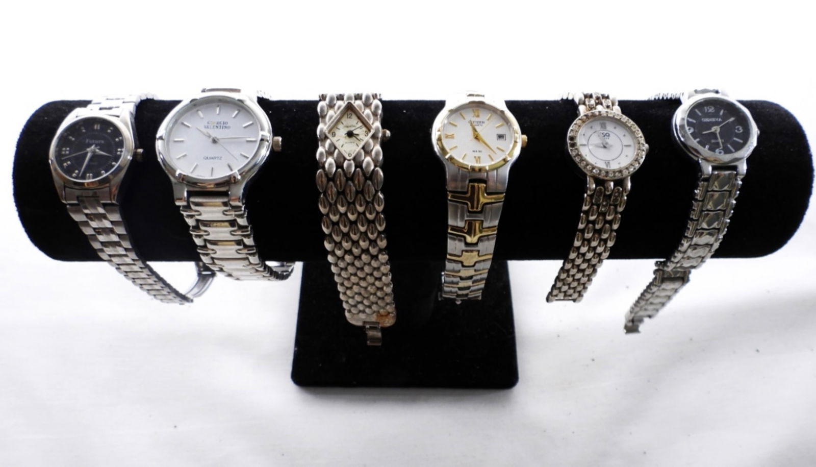 (6) SILVER TONE LADIES WATCHES (1 of 1)