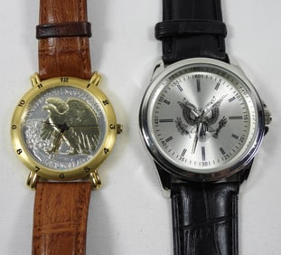 BRITTANIA HALF DOLLAR WATCH AND MORE