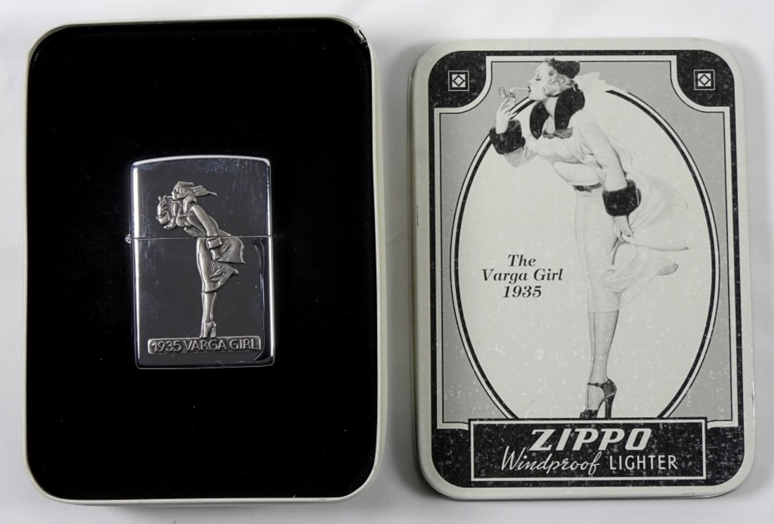 SEALED 1993 THE VARGA GIRL ZIPPO LIGHTER