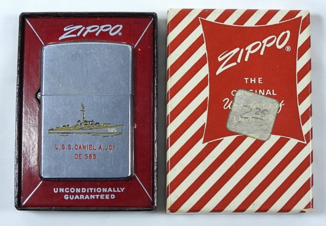 FIRED 1959 USS DANIEL A JOY ZIPPO (1 of 5)