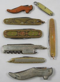 (8) UNIQUE COLLECTORS KNIFE LOT