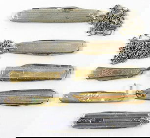 (7) VINTAGE GENTLEMENS KNIFE LOT