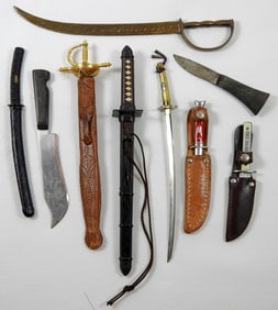 UNIQUE MINI KNIFE LOT - SAMARI / SWORDS