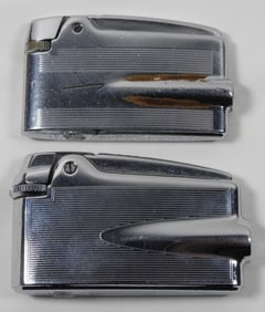 RONSON VARAFLAME BUTANE LIGHTER LOT (2)