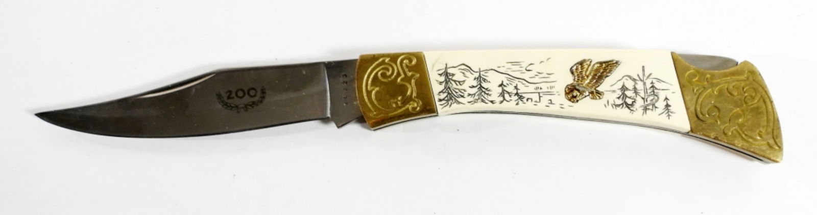 VINTAGE AMERICAN EAGLE LOCK BACK KNIFE (1 of 4)