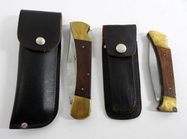 (2)  LOCKBACK KNIFE - PAKISTAN