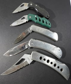 (5) ASSORTED KNIFE LOT