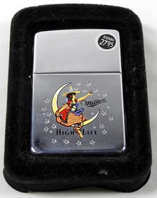 1996 MILLER HIGH LIFE SEALED ZIPPO