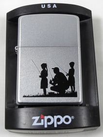 2007 DAD WITH KIDS SEALED ZIPPO