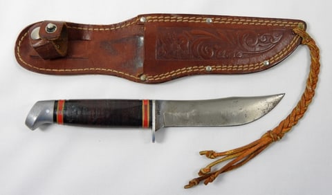 SCHRADE WALDEN VTG 147 FIXED BLADE