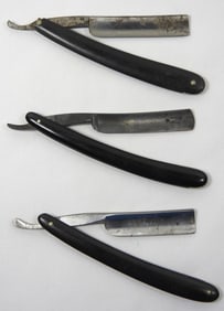 STRAIGHT RAZOR VINTAGE LOT (3)
