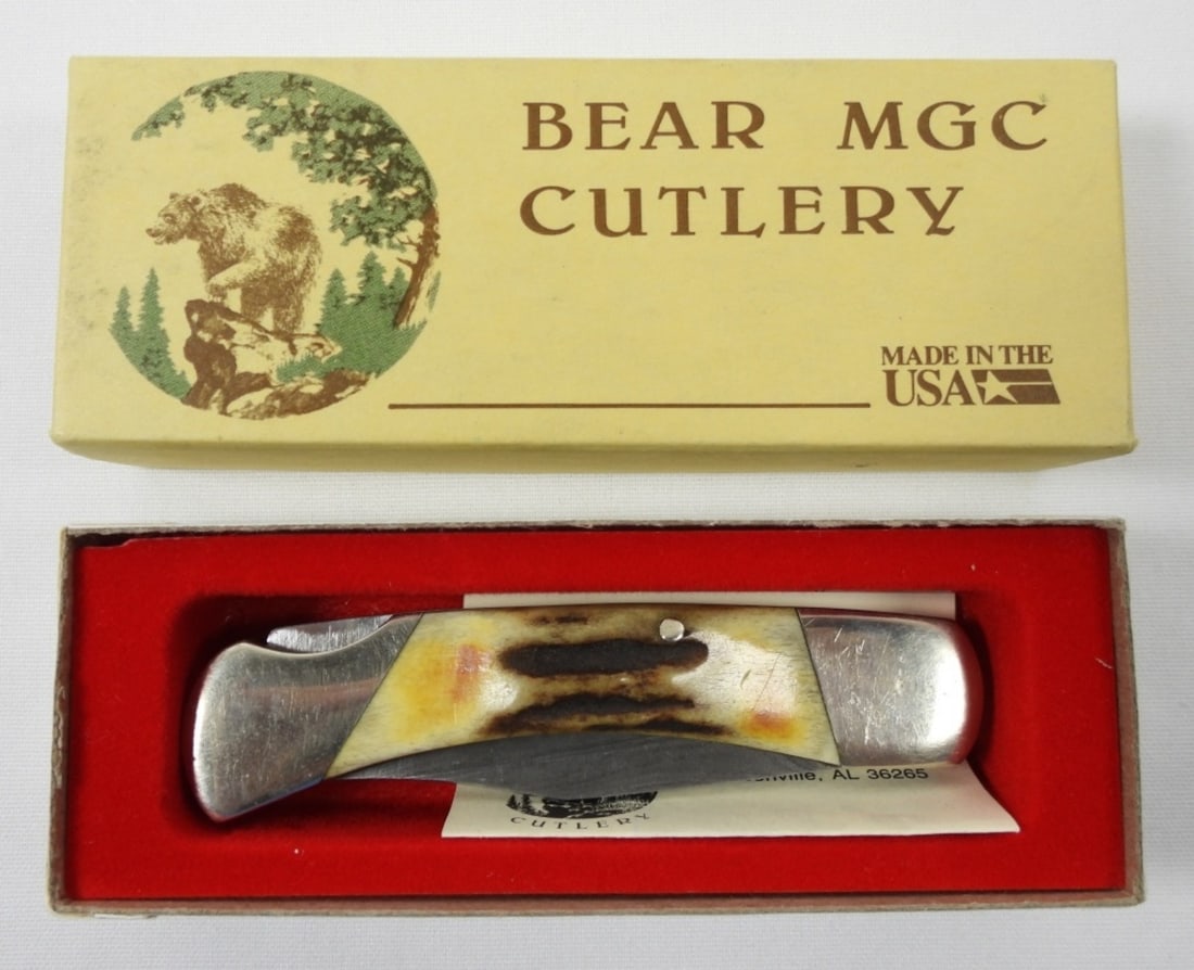 BEAR MGC 505D LOCKBACK KNIFE (1 of 3)