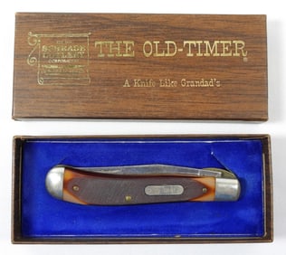 SCHRADE OLD TIMER LOCKBACK 1904T KNIFE