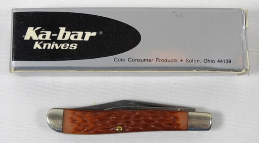 KABAR 1019 2 BLADE POCKET KNIFE