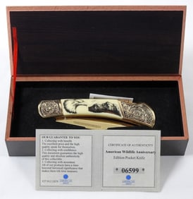 AMERICAN WILDLIFE EDITION POCKET KNIFE
