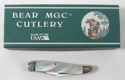 BEAR MGC 820 PEARL 2 BLADE POCKET KNIFE