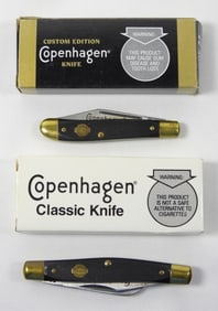 COPENHAGEN POCKET KNIFE LOT (2)