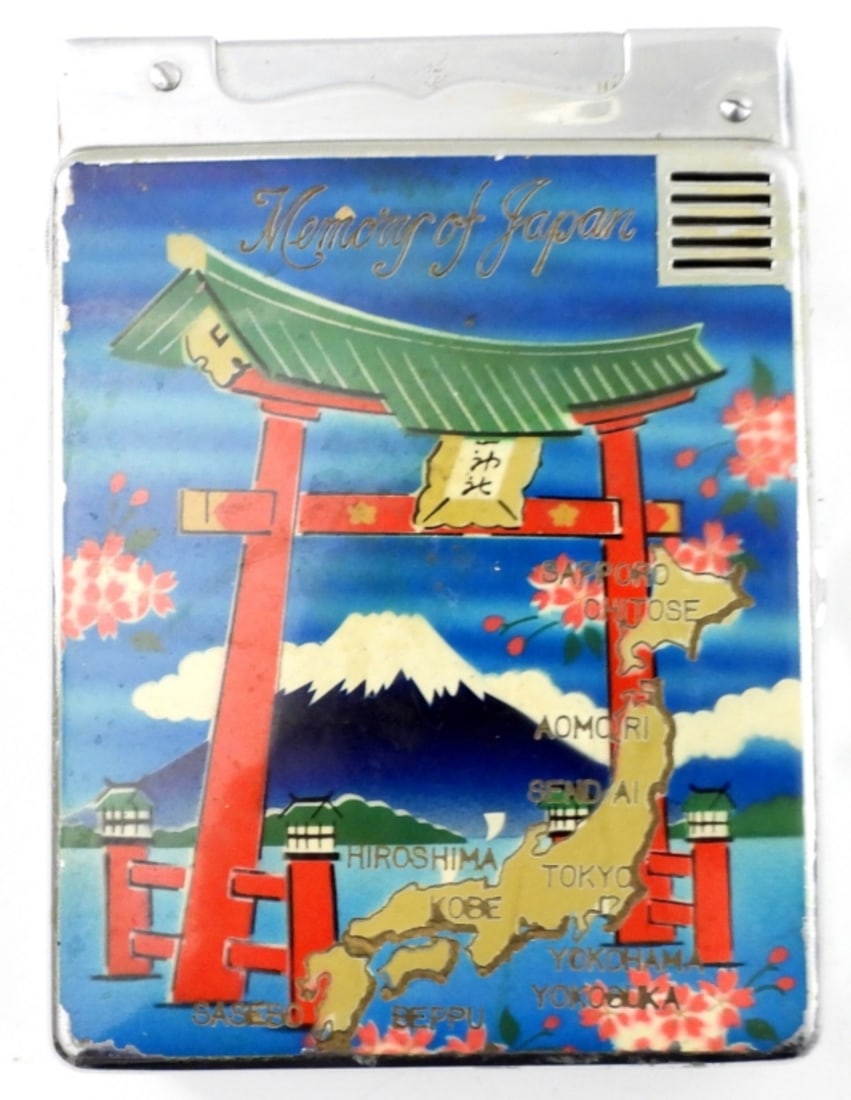 LIDO MEMORY OF JAPAN LIGHTER / CASE (1 of 3)
