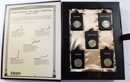 2001 STATE QUARTER ZIPPO COLLECTION VOL.3