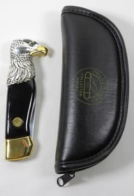 FRANKLIN MINT BALD EAGLE COLLECTOR KNIFE