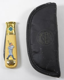 FRANKLIN MINT BABE RUTH COLLECTOR KNIFE