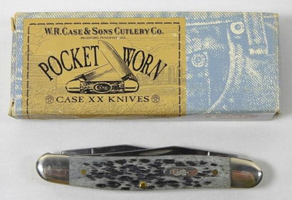 CASE MUSKRAT LIMITED EDITION BLUE KNIFE