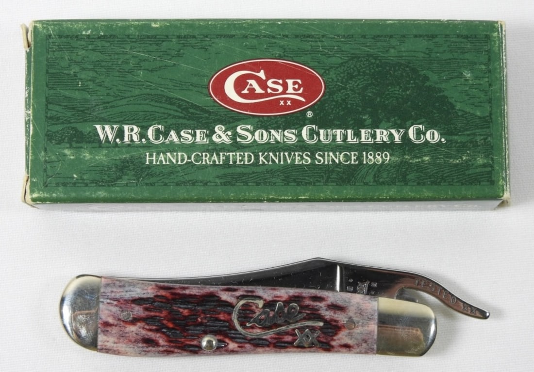CASE 953L RUSSLOCK CRANBERRY KNIFE (1 of 4)