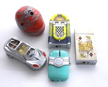 (5) UNIQUE LIGHTERS- MIXED LOT