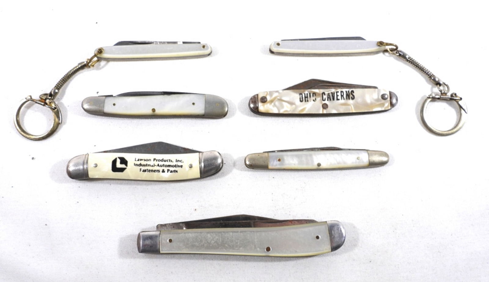 (7) PEARL POCKET KNIFE LOT (1 of 3)