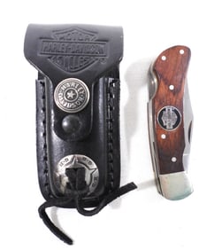 HARLEY DAVIDSON 2 BLADE POCKET KNIFE
