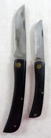 (2) CASE XX SODBUSTER KNIVES 2137 & 2138