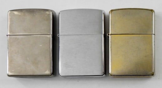 BRASS TONE 2003 ZIPPO LIGHTER & MORE