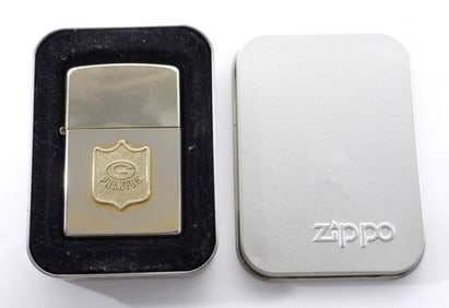 2003 GREEN BAY PACKERS FIRED ZIPPO