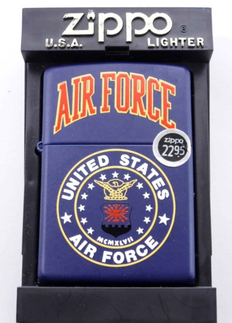 2001 SEALED AIR FORCE ZIPPO (1 of 3)